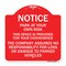 Signmission This Space Is Provided for Your Convenience the Company Assumes No Responsibility for, RW-1818-22808 A-DES-RW-1818-22808 - alternate 1